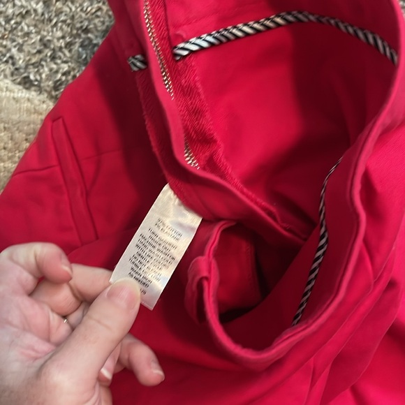 Vibrant Pink Women's Capris - Picture 3 of 3